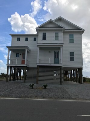 Whale of a Time is the unit on the Left (Coral Door)