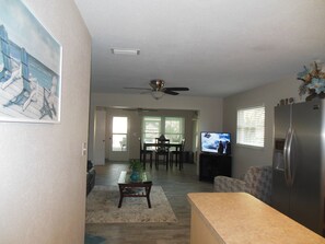 Living & Dining Rooms view from Front Entry.