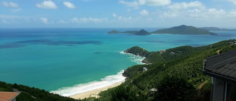 Vue sur la plage/l’océan