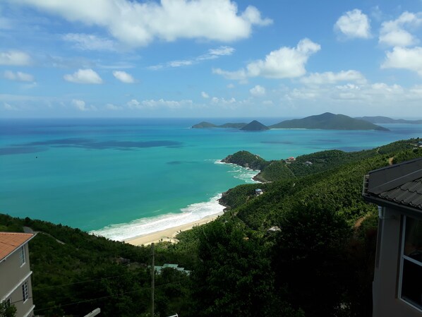 View of Trunk Bay from Parking area