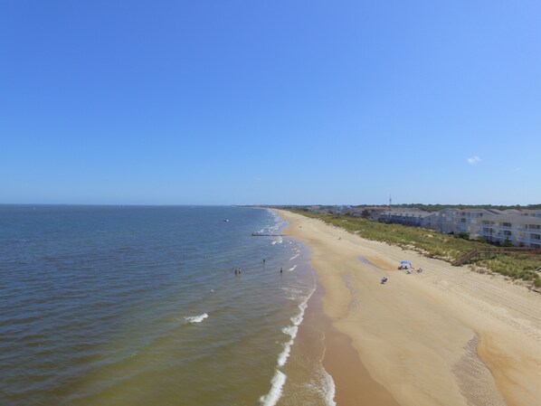 Our white cotton sandy beach