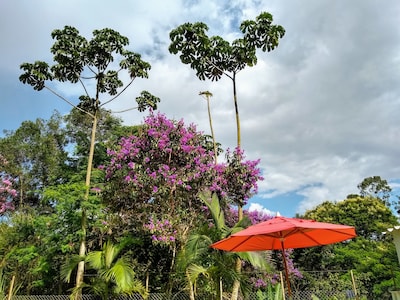 Chácara, somente casais com ou sem filhos ar condicionado e piscina climatizada.