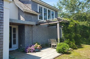 Patio with outdoor furniture