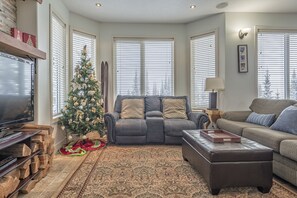 Living Room with Comfy Reclining Chairs 