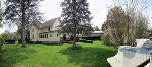 Large side garden is for our guests to use.
