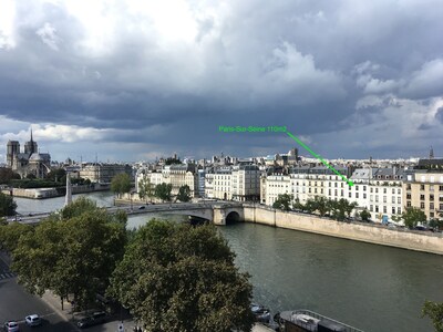 Paris Sur Seine Chez Caroline