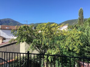 View from the terrace and bed 2