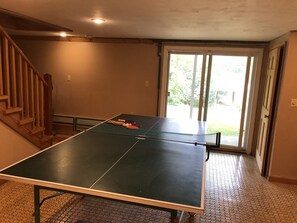 Ping Pong in the Basement