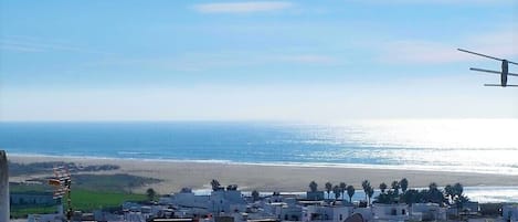 Vue sur la plage/l’océan