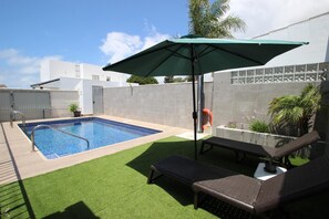 Außenbereich Pool