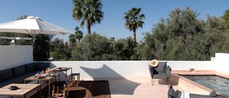 Roof top terrace