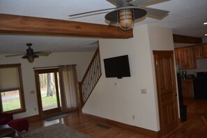 Livingroom looking out to front porch