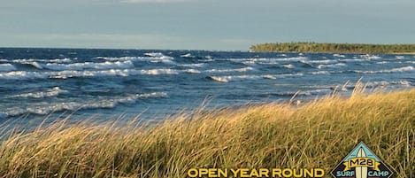 M28 Surf Camp on Lake Superior.