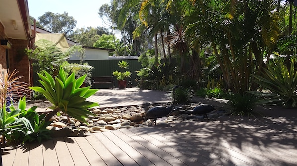 Relaxing & very private deck