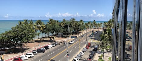 Vista da varanda para a Praia de Ponta Verde