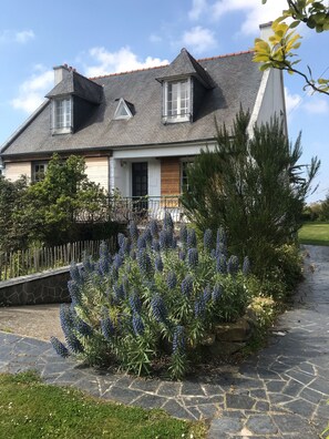 Maison vue de l'extérieur