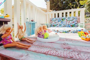 Children corner on the Pool ..