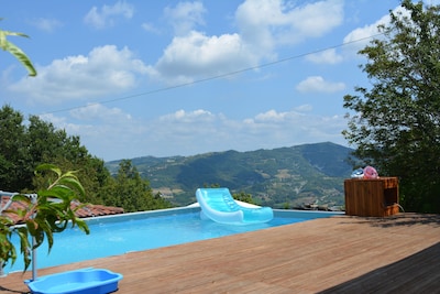 Casa Barisone, beautifully situated comfortable holiday home, ideal for 2 families