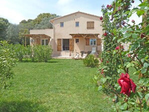 Façade de la maison.