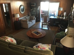 living room leading to front porch