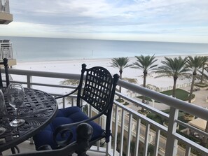 The views overlook the beautiful Clearwater Beach 