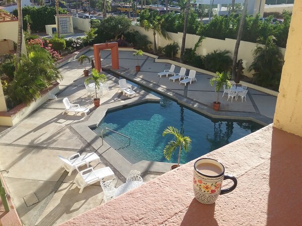 View from the balcony