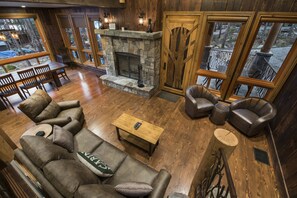 Front Entrance and Living Room