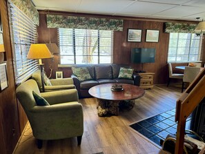 Living room with plenty of sitting space