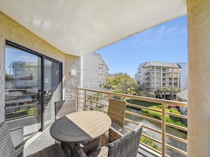 Main Balcony with Garden Views at 2315 Villamare