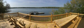 Pano view from the deck and a Dock.
