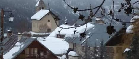 vue du balcon Est hiver