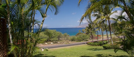 Our beautiful view of the Ocean from our Lanai