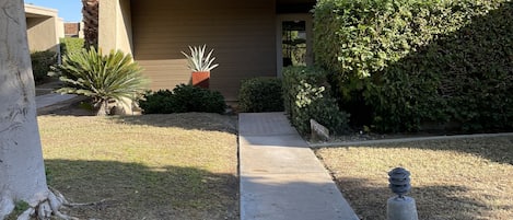 Front walkway to entrance