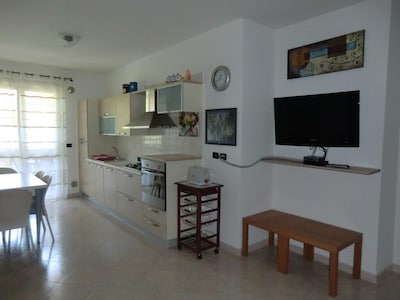 Apartment 400 meters from the beach