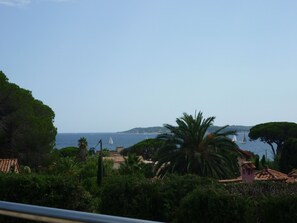 Blick von der Unterkunft