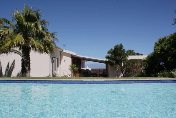 View from the swimming pool