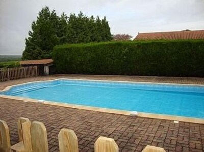 A Large Detached House In Secure Grounds, private pool, terrace and gardens