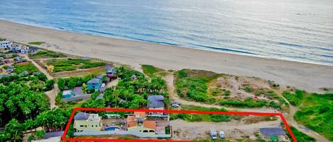 Pescadero Palace sets on over 1/2 acre on a 3-mile white sand beach!
