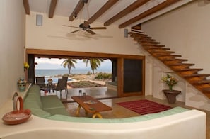 Living Room and Outside Terrace
