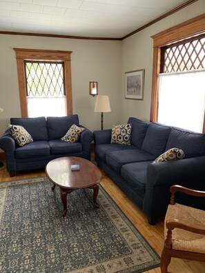 Living room. All Wood floors
Refinished Nov. 2021