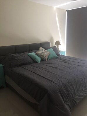 Master bed room king size bed 