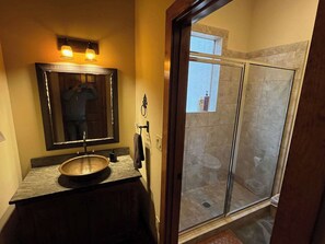 Bathroom for Bedroom 3, and upstairs rooms