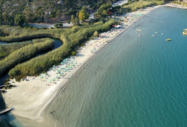 Beautiful Almyros beach.