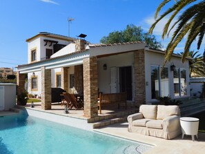 villa and Pool
