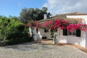 Main Entrance of Villa Fumone with drive way - East side of home