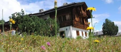 Das Chalet im Sommer