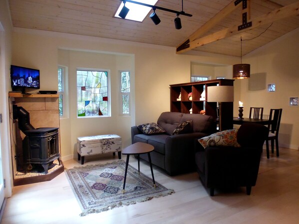 The living room