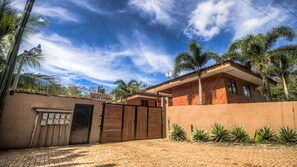 The main entrance to Experience Avellanas Houses