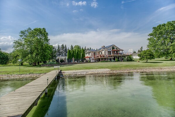 View of Goose House from Cayuga Lake