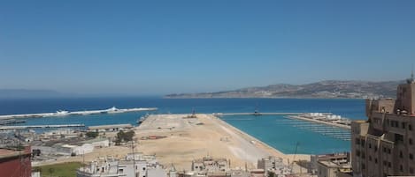 Vue sur la plage/l’océan